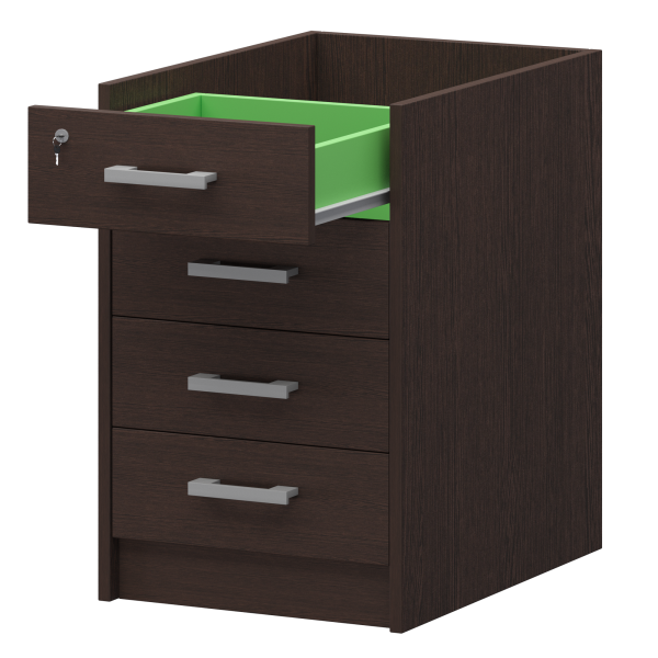 Корпус тумбы приставной Арго АТ-07 440x600x740 (Дуб венге)