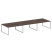 Рабочая станция Metal System Style БО.СМ-6.4 4800x1475x750 (Дуб Наварра/Серый металл)