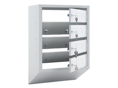 Почтовый ящик PB-4C.KL RВ (Светло-серый)