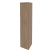 Шкаф высокий узкий правый Onix O.SU-1.8R 400x420x1977 (Тиквуд Светлый)