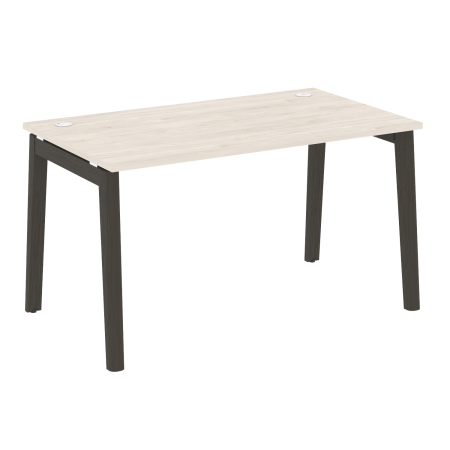 Стол рабочий на деревянных опорах Onix Wood OW.SP-3.8 1380x800x750 (Денвер Светлый/Дуб Темный)
