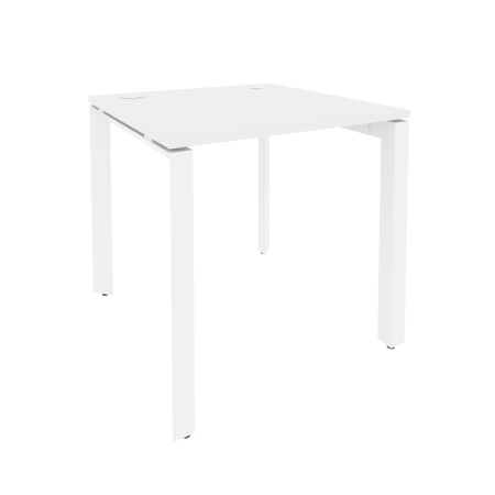Стол рабочий на П-образном м/к Onix O.MP-SP-0.8 780x800x750 (Белый Бриллиант/Белый Металл)