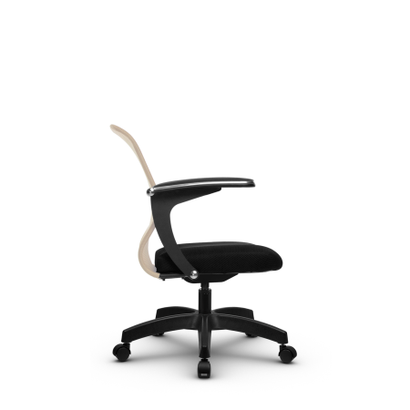 Кресло для руководителя Метта SU-M-4/подл.160/осн.005 (Черный | Бежевый)