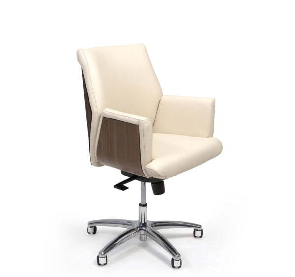ZEUS/B Кресло для руководителя (Орех | Бежевый)