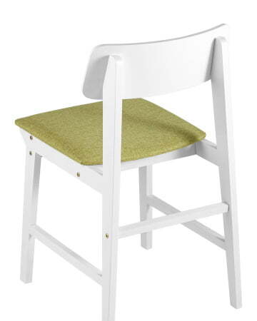 Стул ODEN WHITE оливковый 2 шт, (Стул Oden Wood оливковый)