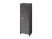 Шкаф для документов узкий Festus FI-571.G 600x460x1861 (Хромикс Белый/Камень Пьетра Гриджиа черный)