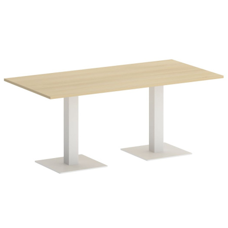 Стол прямоугольный VR.SP-5-180.2 1800x900x750 (Акация Лорка/Белый Металл)