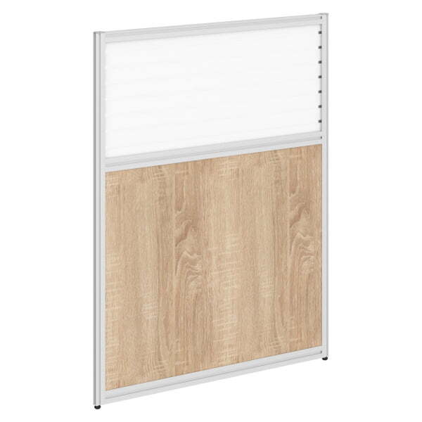 Перегородка комбинированная 1150 Rand RP115SG90 900x22x1150 (Дуб Сонома светлый)