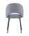 Стул Меган велюр серый (Стул Меган серый)