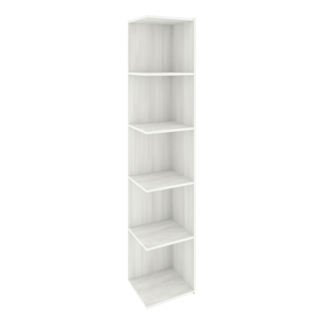 Модуль приставной 5 ячеек Locker Plus LK.PM-5 390x350x1983 (Снежная Патина)