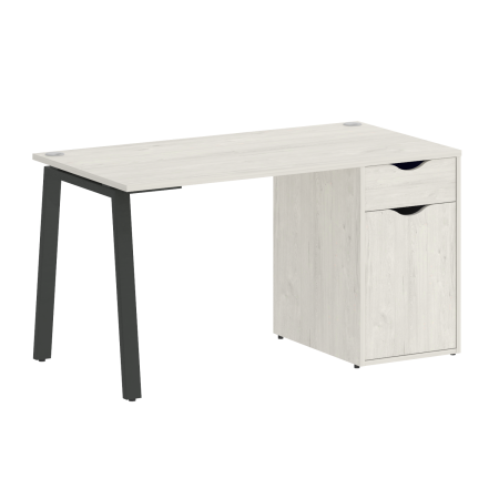 Стол письменный VR.SP-3-138.1.A 1380x720x750 (Дуб Наварра/Антрацит Металл)