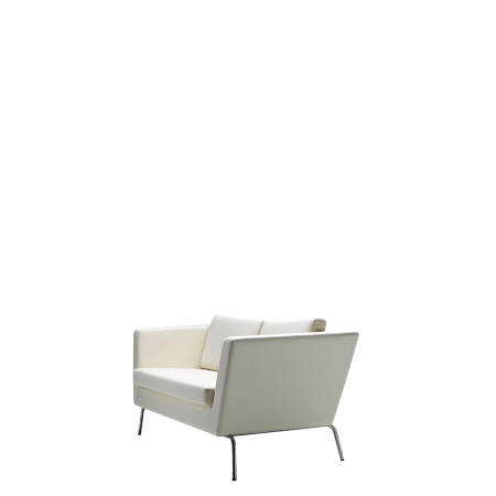 Диван офисный Барк (V-30) 2-х местный (Белый)