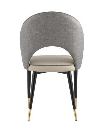 Стул Сохо экокожа серый (Стул Сохо серый)