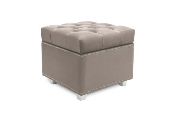 Пуф Marcele 400 (420x420x450) Кремовый (Кремовый)