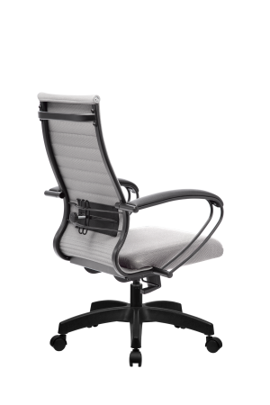 Кресло для руководителя Метта МЕТТА-19(MPRU)/подл.130/осн.001 (Светло-серый)