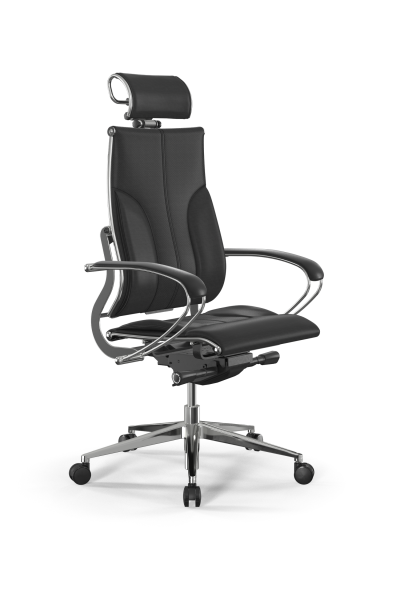 Кресло для руководителя Метта Y 2DM B2-10K - Infinity /Kc06/Nc06/K2cL/H2cL-3D(M26.B32.G25.W03) (Черный)