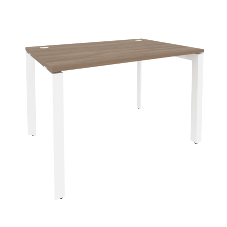 Стол рабочий на П-образном м/к Onix O.MP-SP-2.8 1180x800x750 (Дуб Аризона/Белый Металл)