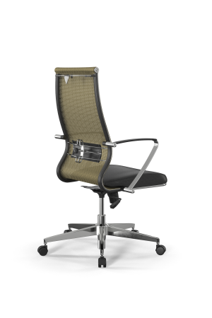 Кресло для руководителя Метта Sit 10 B2-163K - T+Extra /Km00/Wm12/K5cL(M09.B22.G18.W02) (Золотой | Черный)
