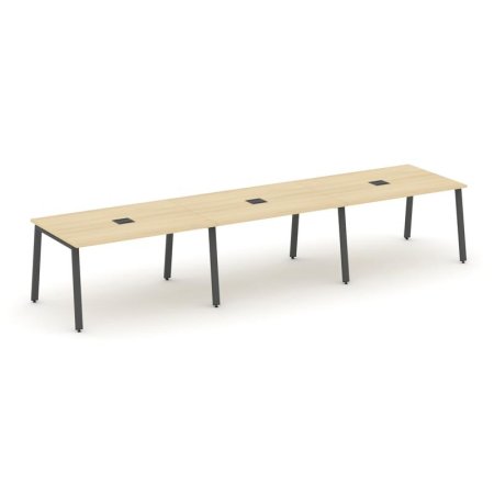 Стол переговорный SN-6A.SPRG-024 (4740х980х750) (Акация Лорка/Металл Антрацит)