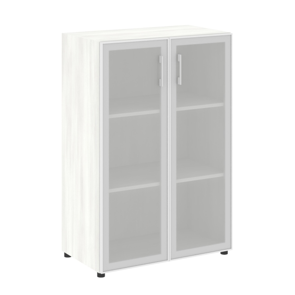 Шкаф широкий средний нужен топ LT.ST 2.4R 800x450x1195 (Снежная Патина)