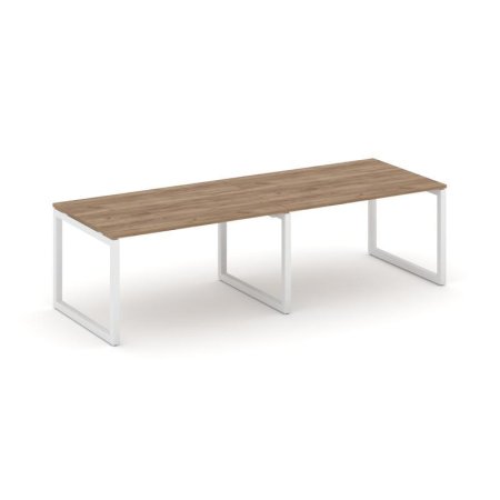 Стол переговорный SN-5O.SPRG-014.3 (3160х980х750) (Дуб Табак/Металл Белый)