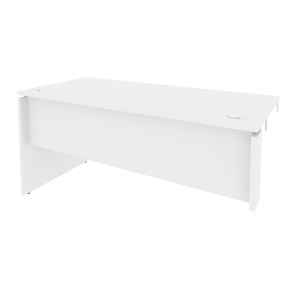 Стол-приставка левый к опорным элементам Onix O.SPR-4.7L 1580x720x750 (Белый Бриллиант)