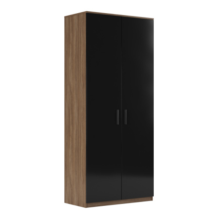 Гардероб Asti AST339513 900x450x2056 (Дуб/черный)