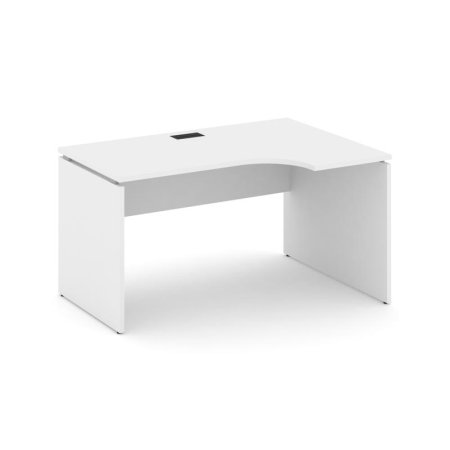 Стол рабочий эргономичный SN-D.SPA-011(R) (1380х700/980х750) (Белый)