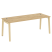 Стол руководителя на деревянных опорах Onix Wood Direct OW.SRR-6.8 1980x800x750 (Тиквуд Темный/Дуб Светлый)