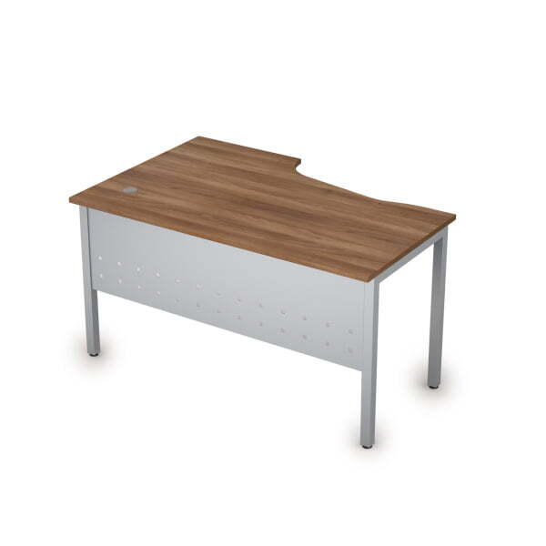 Стол письменный на металлокаркасе прав Стиль 2МК.123 1400x900x750 (Шамони темныйСерый)