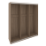 Корпус высокий+трек Maris SH.K3-4.1 2069x600x2388 (Дуб Аттик)