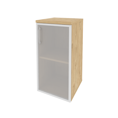 Шкаф низкий узкий правый Onix O.SU-3.2RR 400x420x823 (Тиквуд Светлый)