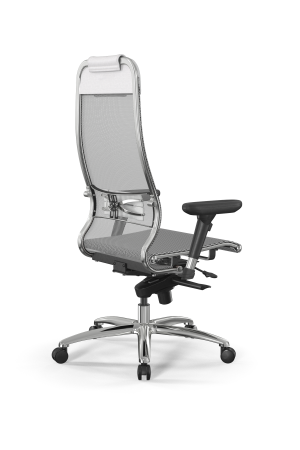 Кресло для руководителя Метта Samurai L1-1D - TS /Uc00/Nc00/D13P(M06.B31.G04.W03) (Белый)