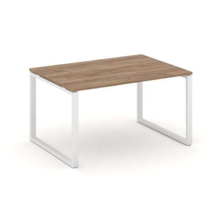 Стол переговорный SN-6O.SPRG-003.3 (1380х980х750) (Дуб Табак/Металл Белый)