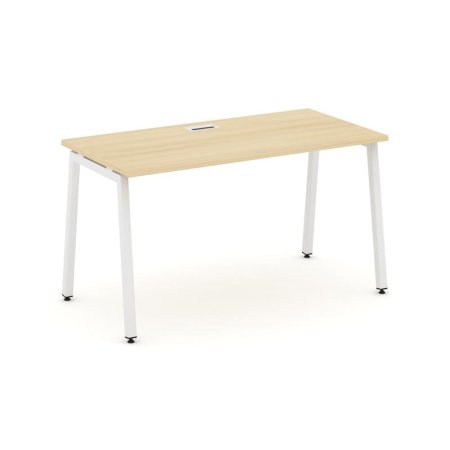 Стол письменный SN-4A.SP-001 (980х600х750) (Акация Лорка/Металл Белый)
