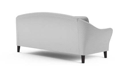 Диван 3-местный раскладной Monreal (2510x1050x1000) Молочный (Молочный)