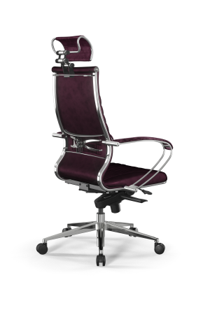 Кресло для руководителя Метта Samurai L2-13K - GoyaLE /Kc31/Wm31/K2cV/H2cV-3D(M06.B32.G11.W03) (Фиолетовый)
