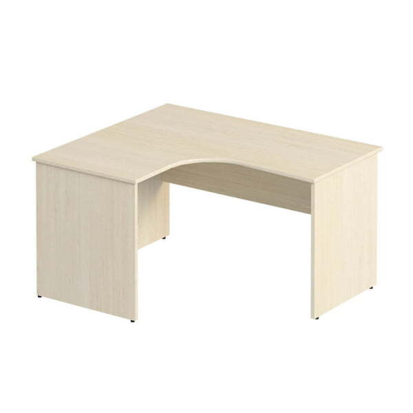 Стол эргономичный левый Комфорт К 134 1400x1200x750 (Дуб шамони светлый)