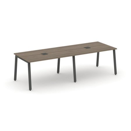 Стол переговорный SN-6A.SPRG-011 (1960х980х750) (Вяз Благородный/Металл Антрацит)