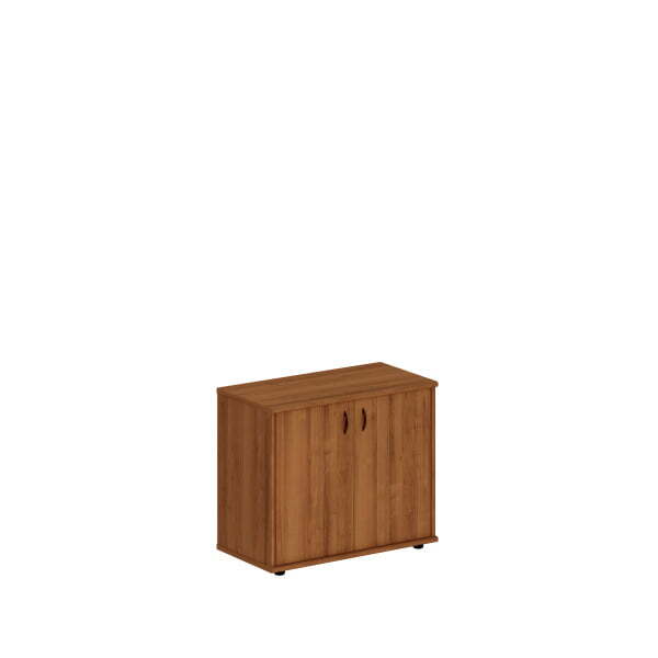 Шкаф закрытый низкий Престиж Исп.04 890x460x750 (Темный орех)