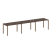 Рабочая станция на 3 раб. места Metal System Style БП.СМ-3.2 3600x720x750 (Дуб Наварра/Серый металл)