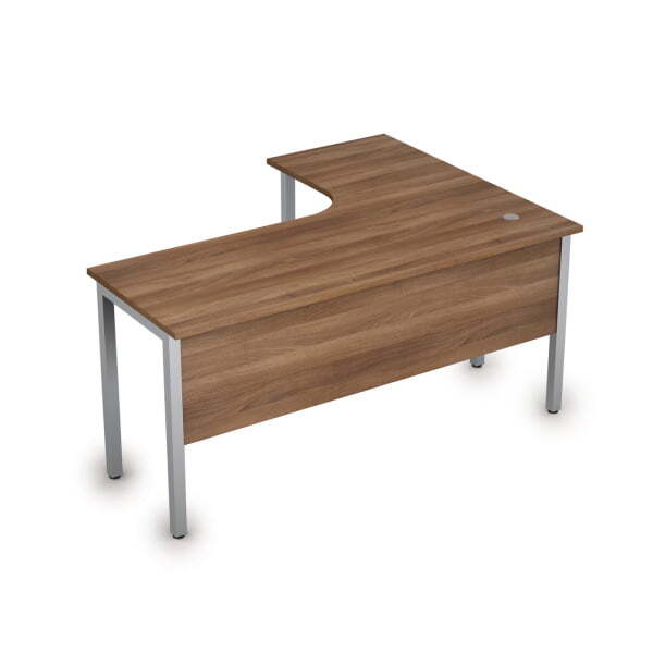 Стол письменный на металлокаркасе лев одиночная опора заказывается отдельно Стиль 2МД.132 1600x1200x (Шамони темныйСерый)