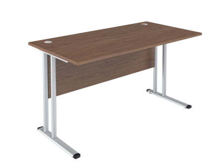 Стол на металлокаркасе Имаго СП-3М 1400x720x755 (Французский орех)