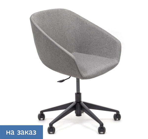 ALMA Кресло посет. 5-луч. (Серый/Черный)