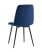 Стул Oliver велюр тёмно-синий (Стул Oliver темно-синий)