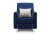 Кресло Muson (770x810x920) Синий (Синий)