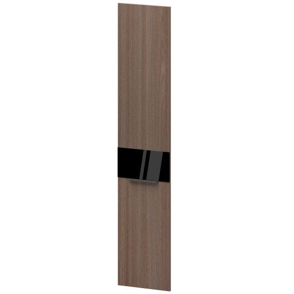 Дверь правая Акцент КТ-52.18.Ф 386x16x1870 (Темный шимо)