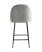 Стул полубарный Логан велюр серый (Стул полубарный Логан серый)