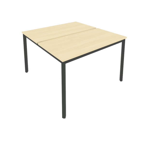 Рабочая станция на металлокаркасе Slim С.СП-4.2 1180x1235x750 (Клен/Антрацит металл)