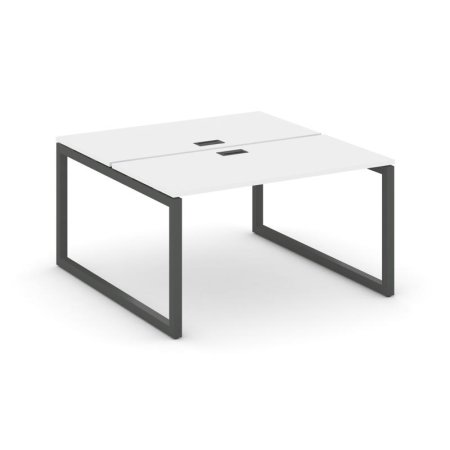 Рабочая станция 2-х сторонняя SN-5O.DRS-021 (980х1632х750) (Белый/Металл Антрацит)